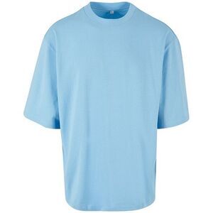 Build Your Brand Mens Oversized T-Shirt / Baltic Blue